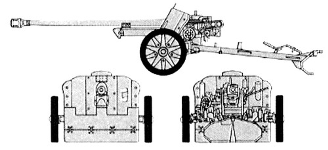 Italian Alpini PaK38 Anti-tank Gun & Crew - Summer Uniform - ALP012