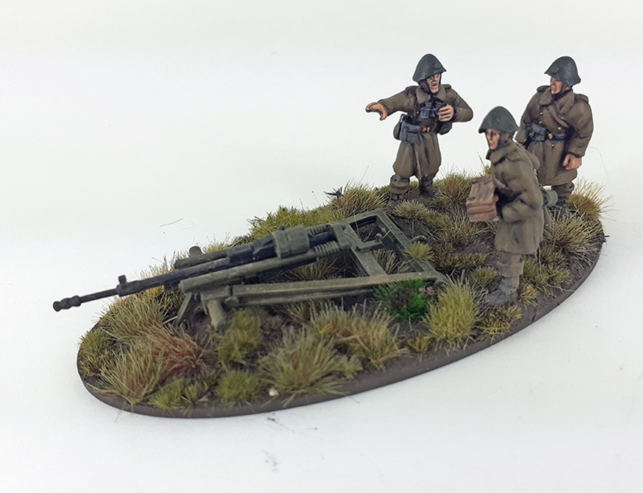 Danish Infantry Madsen 20mm Anti-tank Gun & 3 Crew - DAN011