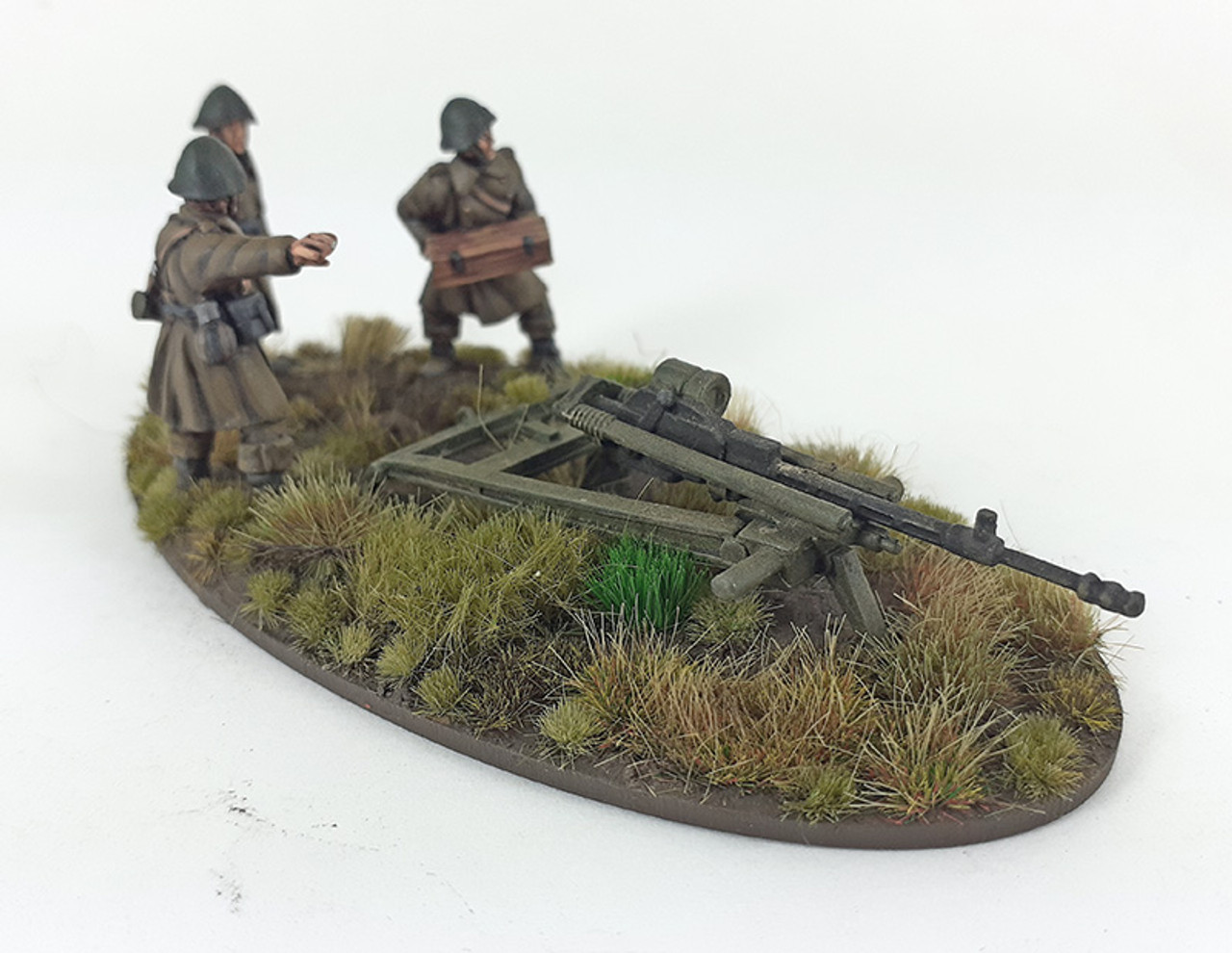 Danish Infantry Madsen 20mm Anti-tank Gun & 3 Crew - DAN011