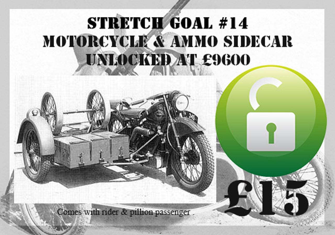 Danish Motorcycle & Ammo Sidecar - DAN208