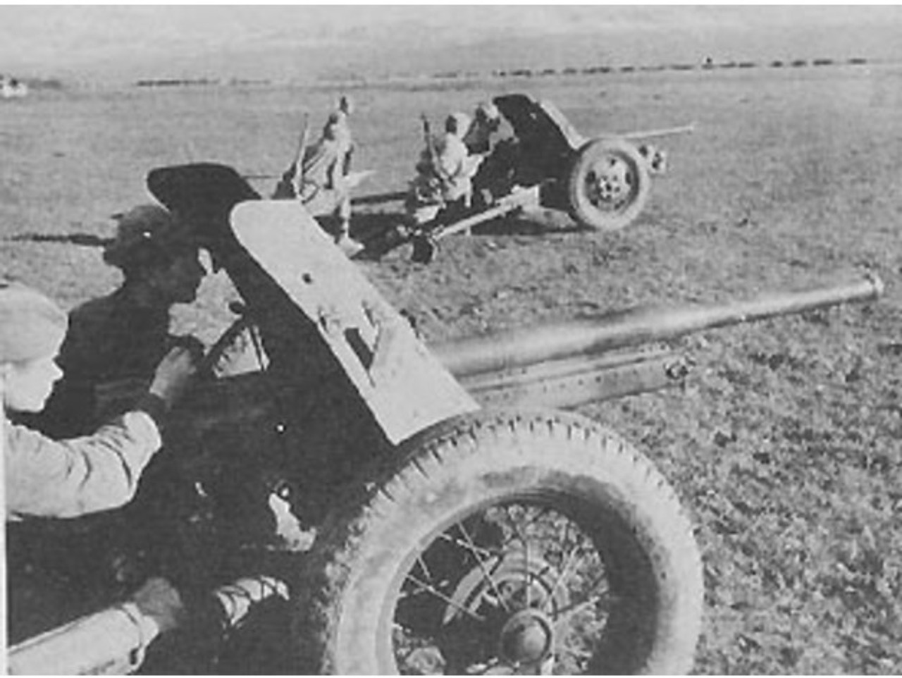 German PaK184r 4.5cm Anti-tank Gun & Crew - Summer Uniform - GER015