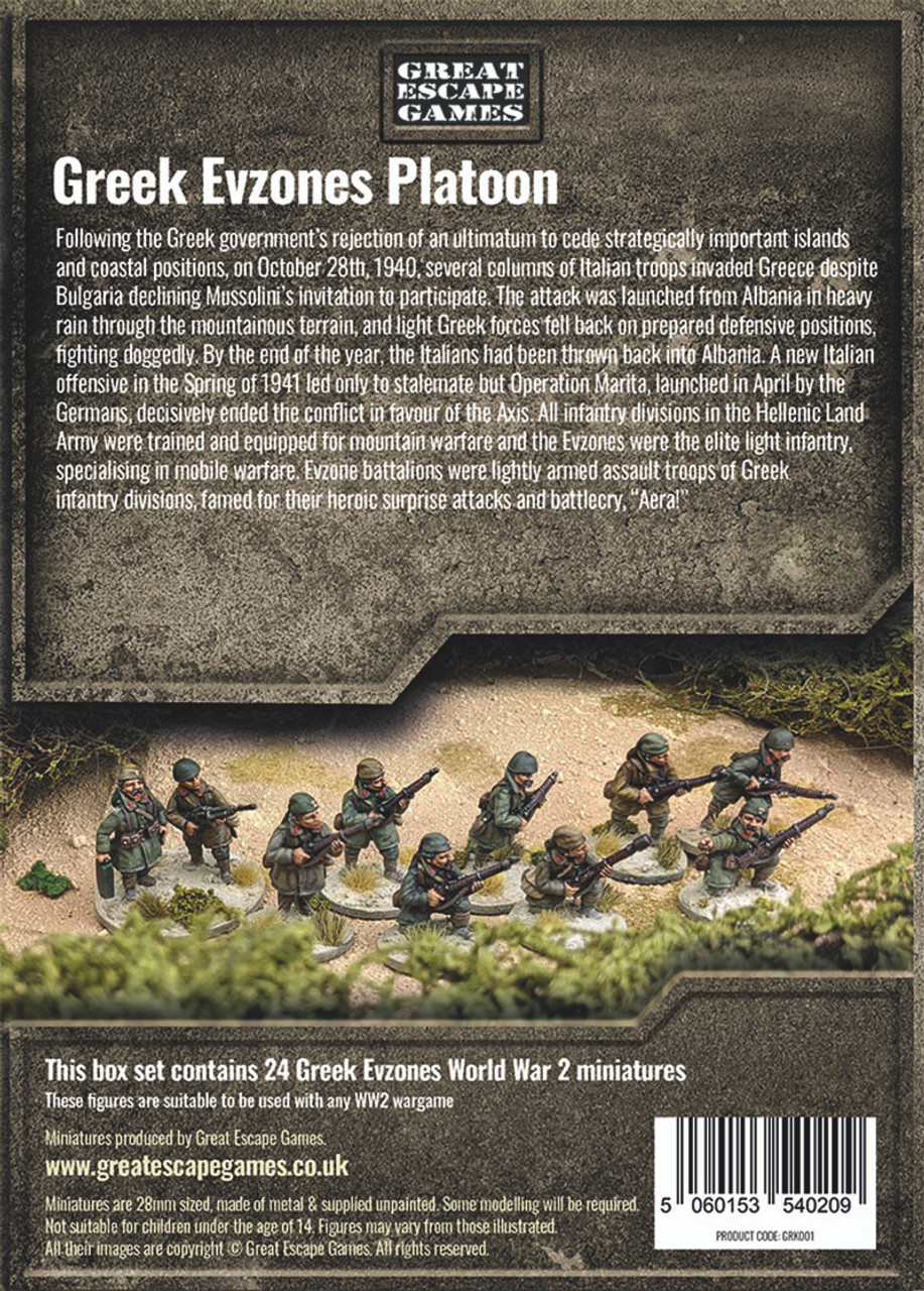 Greek Mountain Infantry Platoon - GRK001
