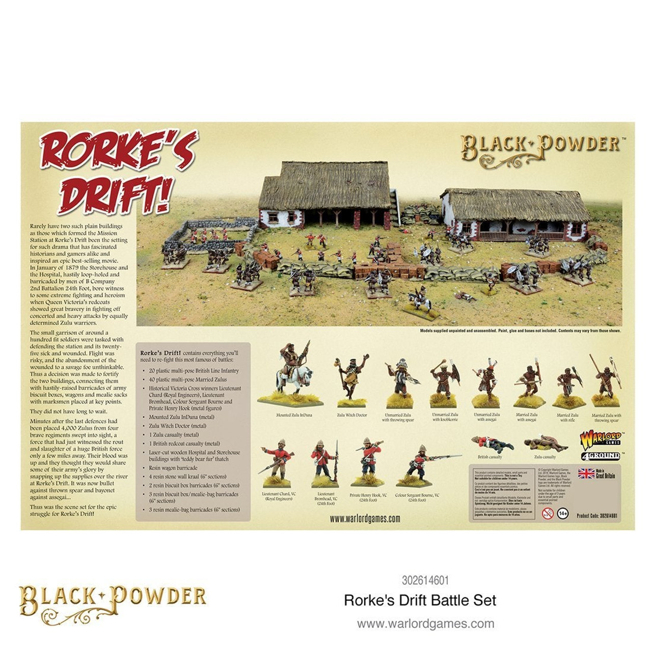 Rorke's Drift Battle Set - Zulu War