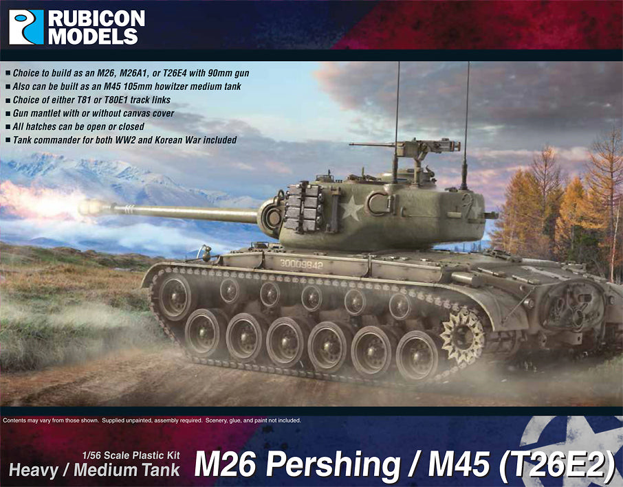 M26 Pershing / M45 (T26E2) Heavy / Medium Tank- 280116 - Kick-Ass