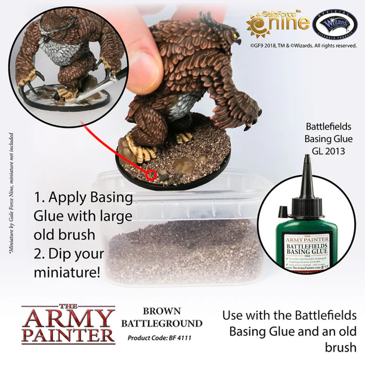 Battlefield Basing: Brown Battleground - BF4111 Battlefield Basing: Brown Battleground - BF4111