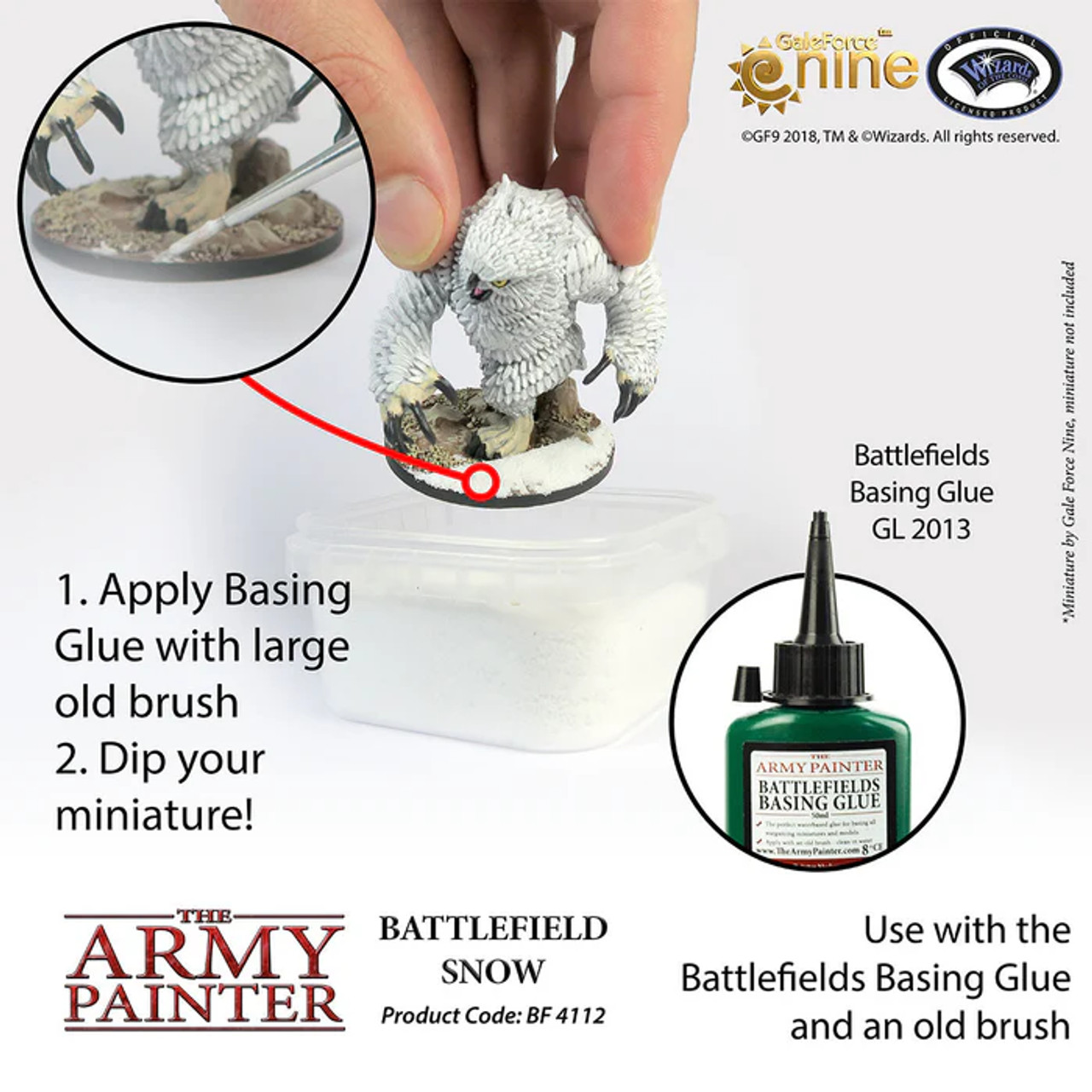 Battlefield Basing: Snow - BF4112 Battlefield Basing: Snow - BF4112