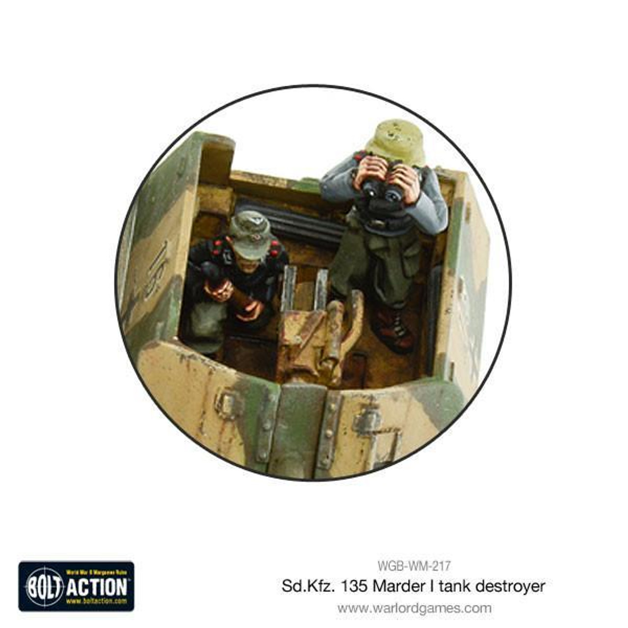 Bolt Action WGB-WM-192 Marder III Ausf M (WWII German Tank