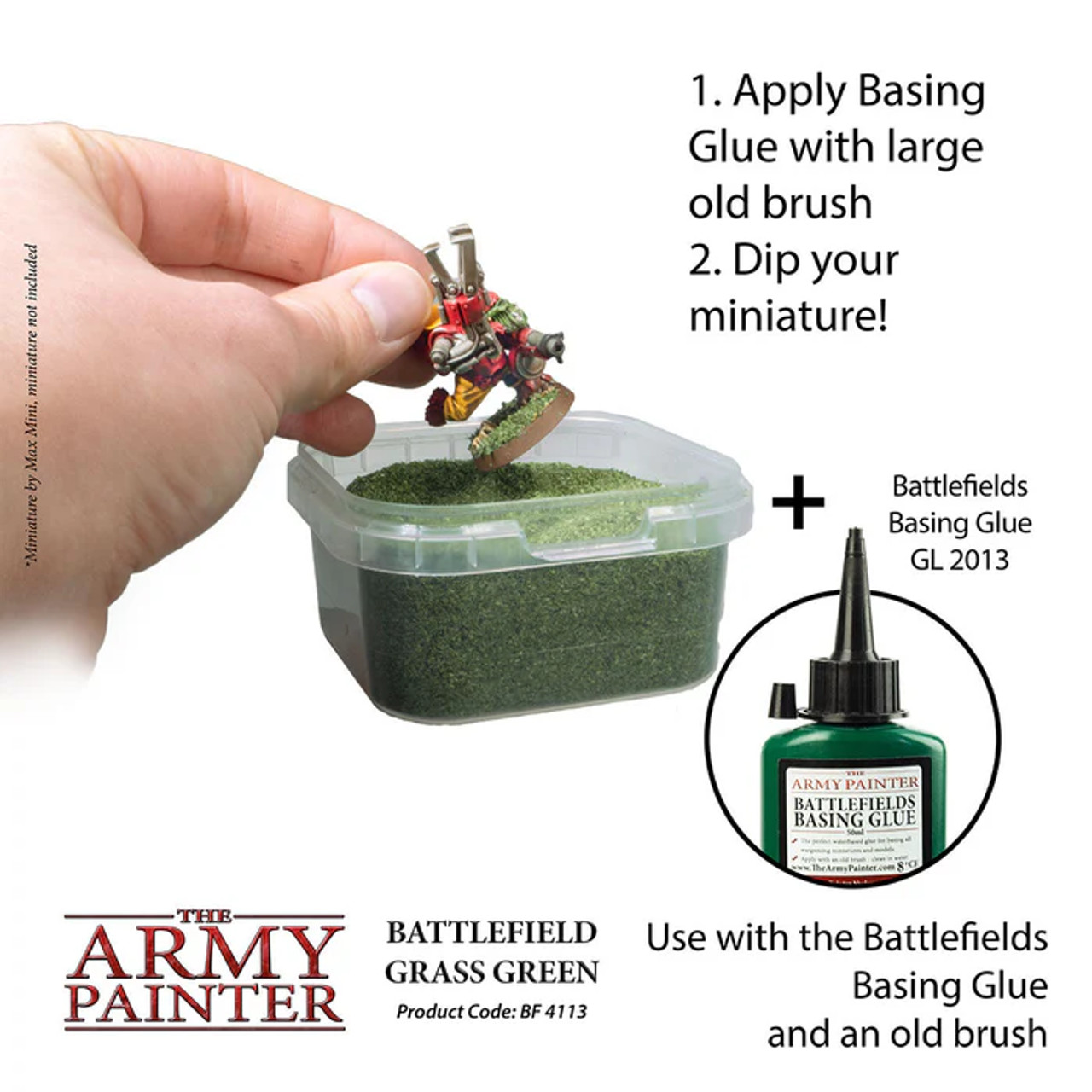 Battlefield Basing: Grass Green - BF4113 Battlefield Basing: Grass Green - BF4113