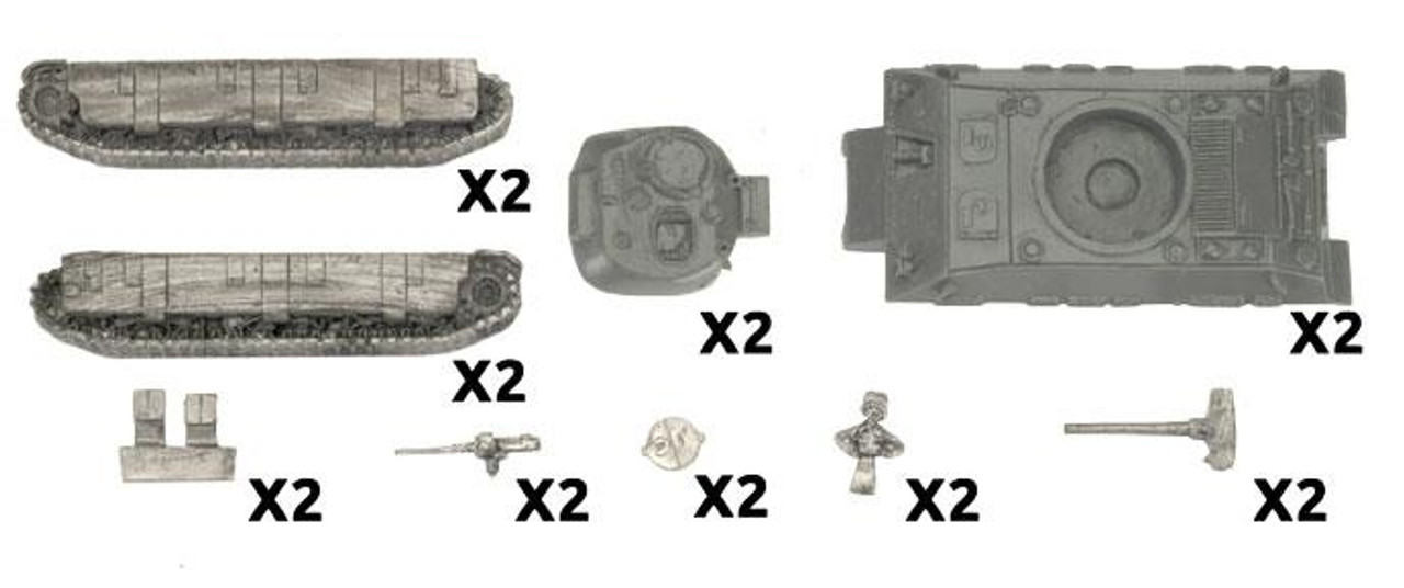 T14 (75mm) Assault Tanks  - BBX70