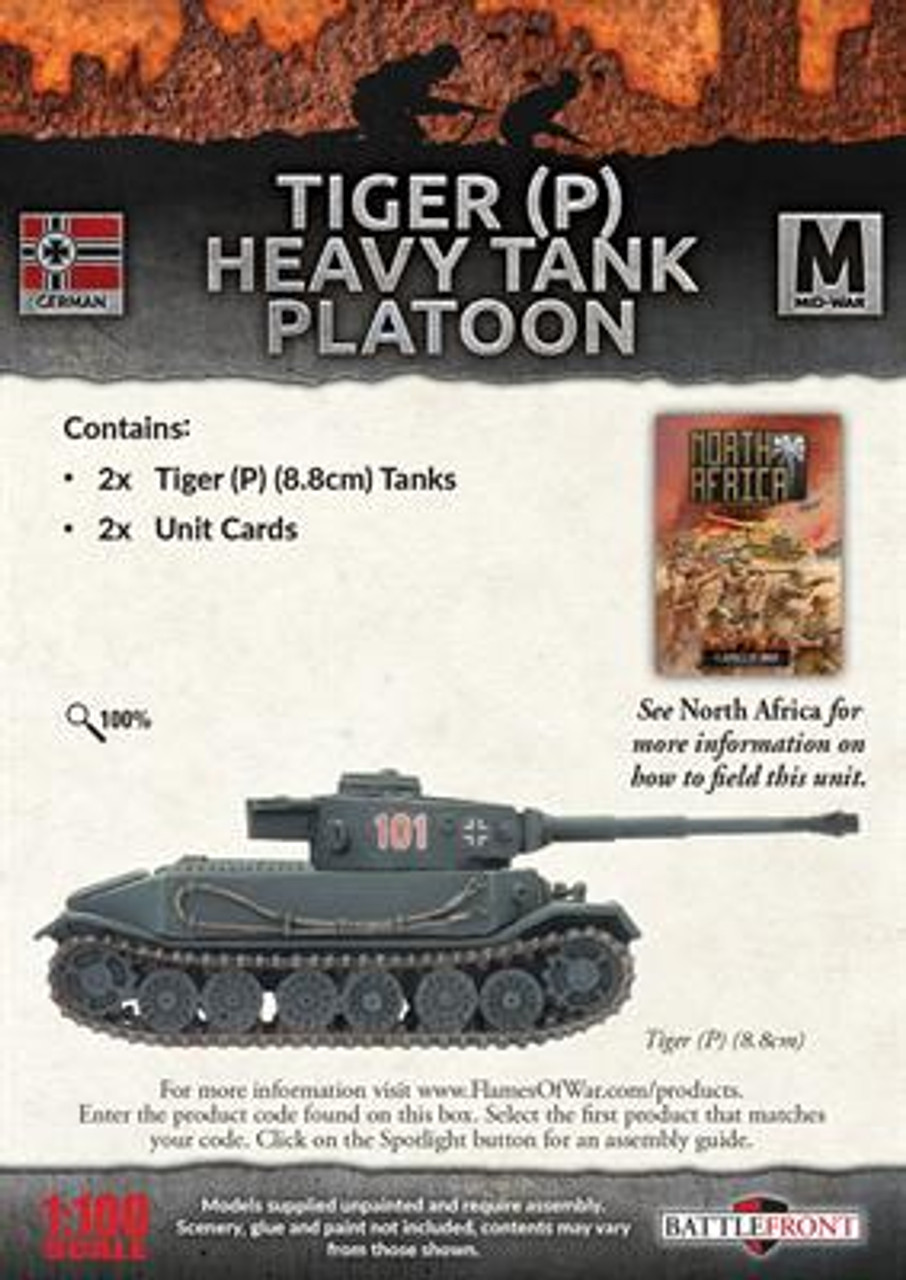 Tiger (P) (8.8cm) Tanks  - GBX189
