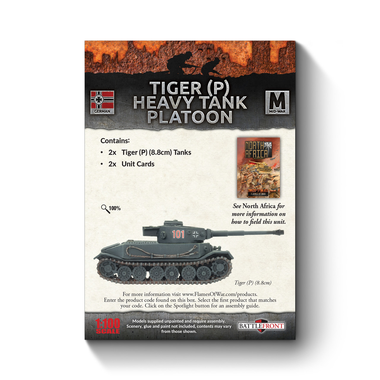 German Tiger (P) (8.8cm) Tanks