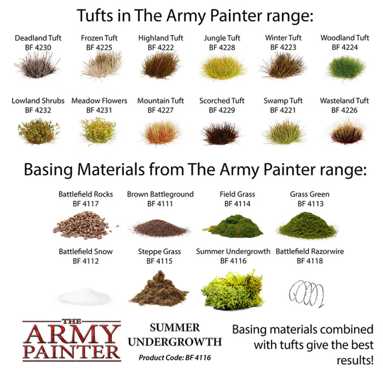 Battlefield Basing: Summer Undergrowth - BF4116 Battlefield Basing: Summer Undergrowth - BF4116