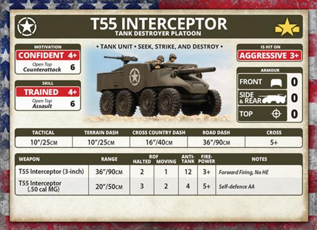 T55 Interceptor Tank Destroyer Platoon - UBX97