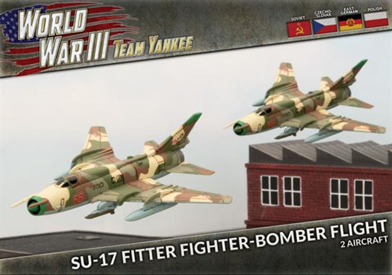 Su-17 Fitter Fighter-bomber Flight ( Plastic) - TSBX28