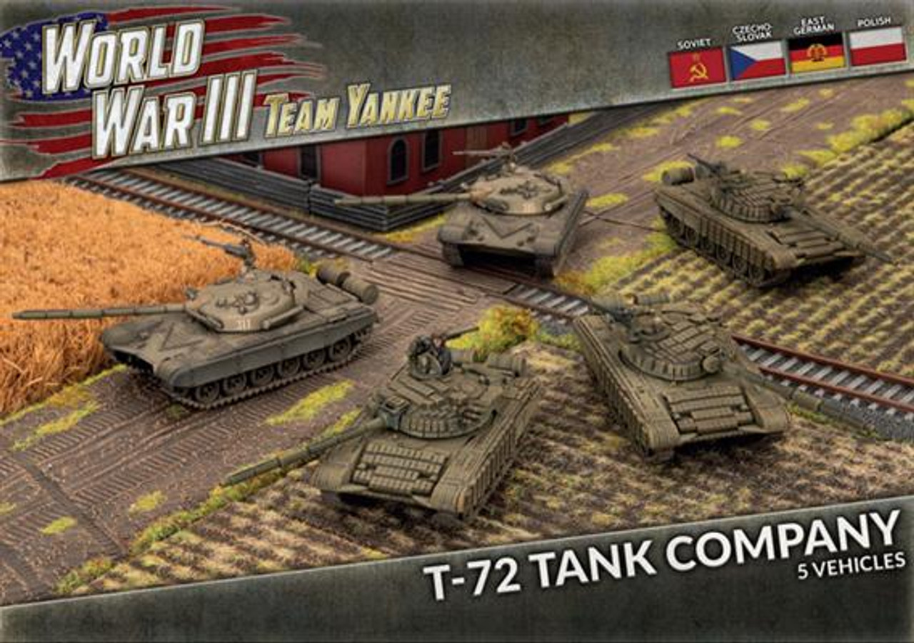 T-72B Tank Company (Plastic) - TSBX29