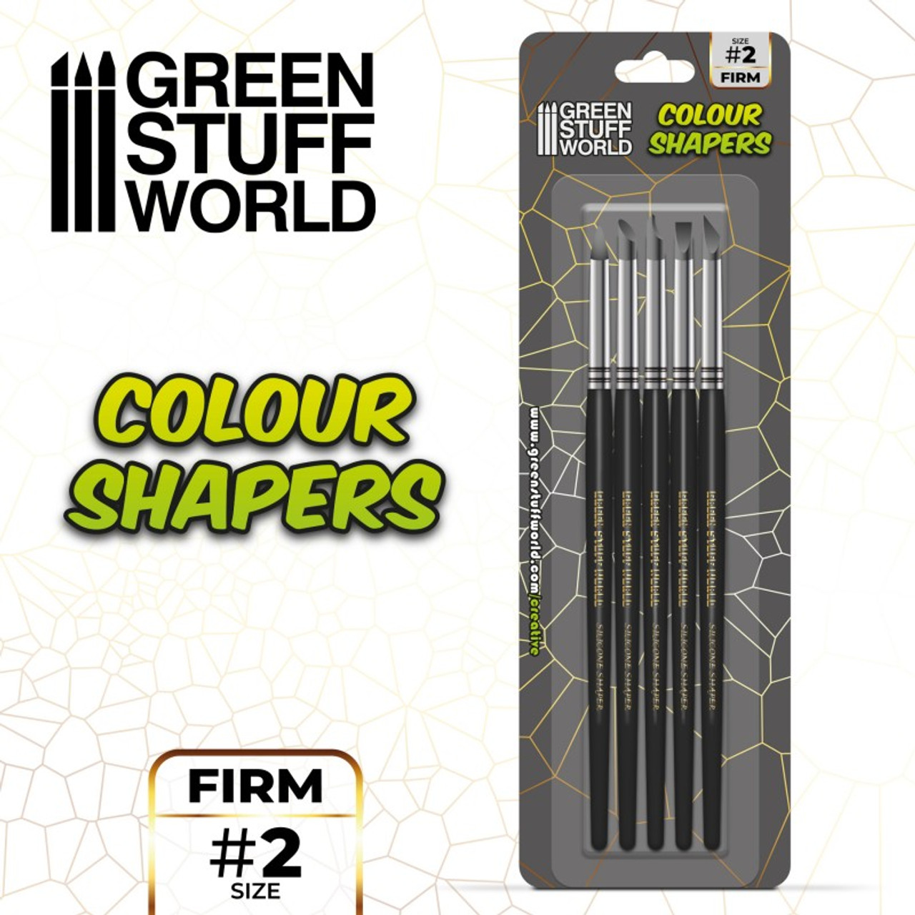 Colour Shapers Brushes SIZE 2 - FIRM