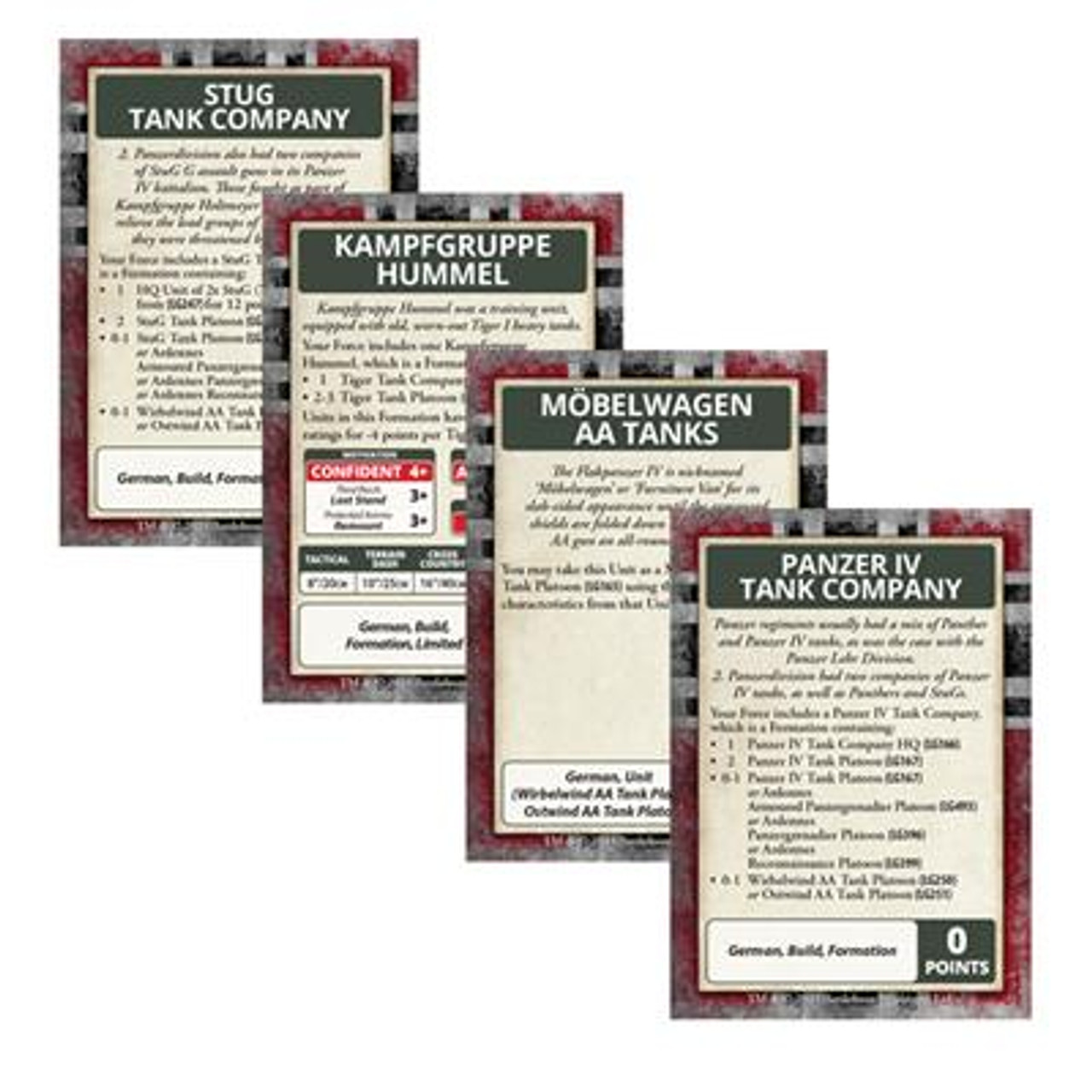 Bulge: German Command Cards - FW271C