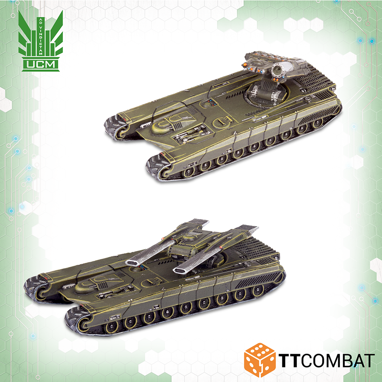 UCM Gladius Heavy Tanks - TTDZR-UCM-018