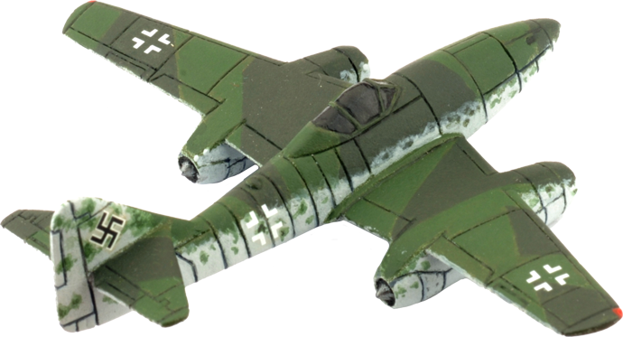 German Me 262 Fighter-Bomber Flight