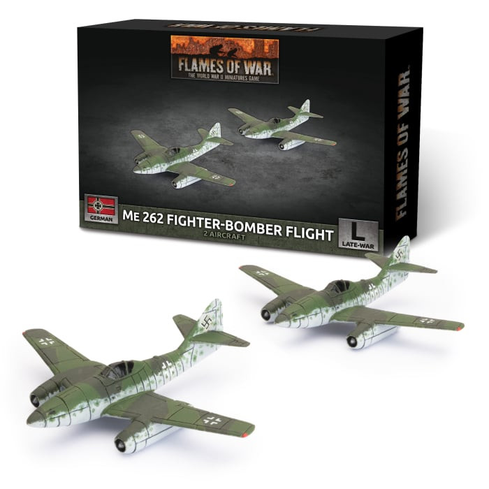 German Me 262 Fighter-Bomber Flight