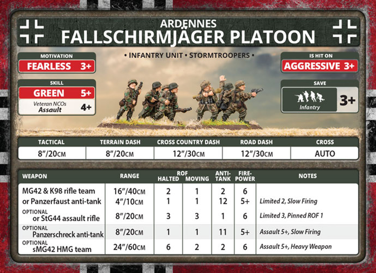 Fallschirmjäger Assault Rifle Platoon - GE782