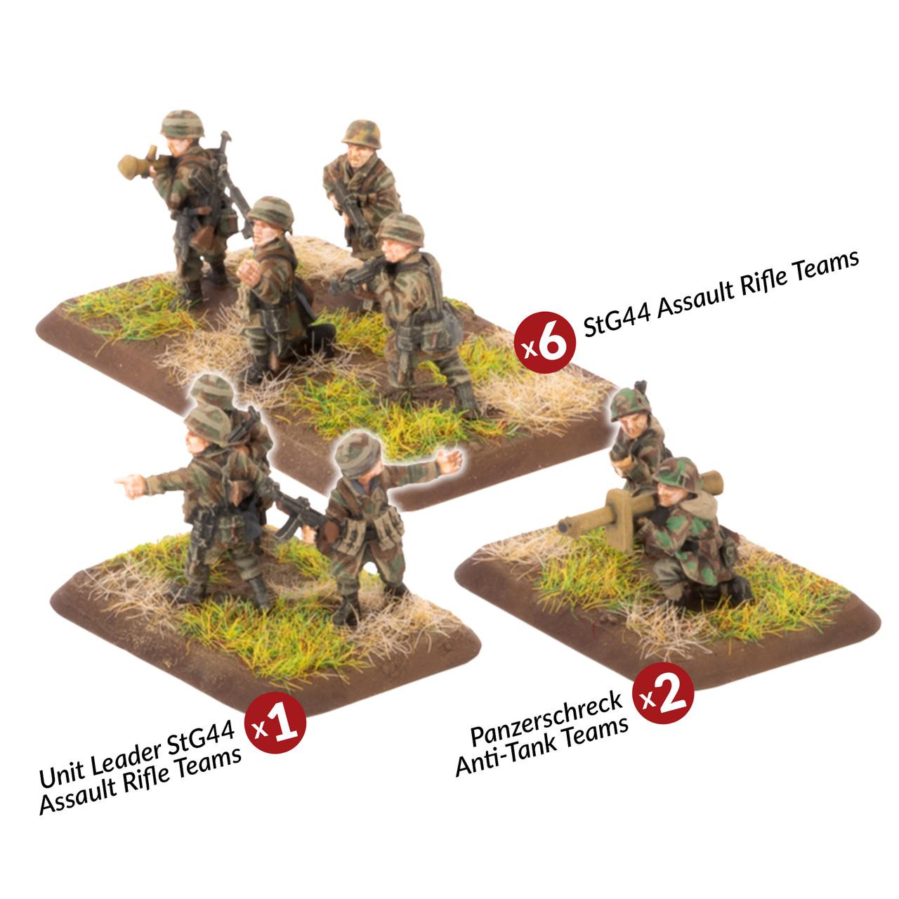 Fallschirmjäger Assault Rifle Platoon - GE782 - Kick-Ass Mail Order