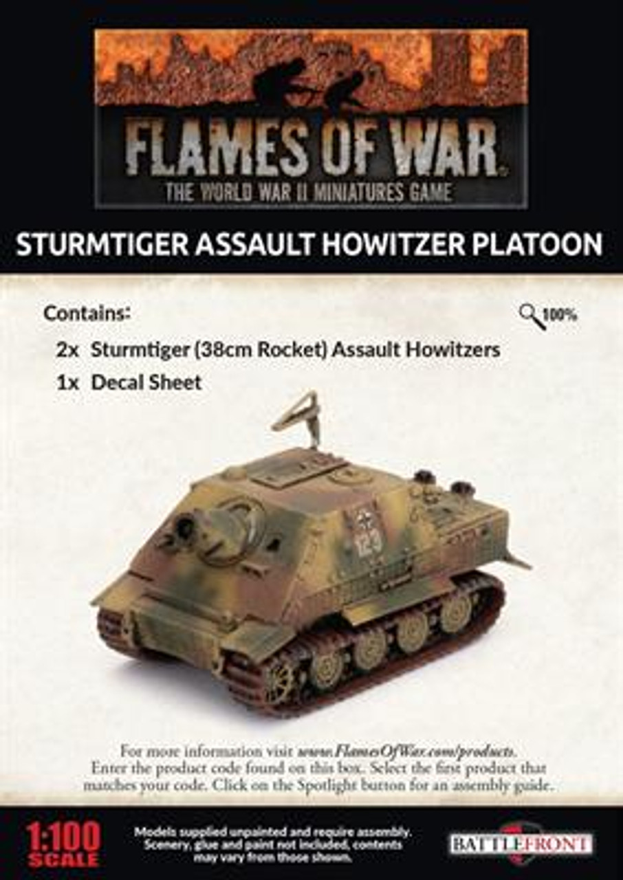 Sturmtiger Assault Howitzer Platoon  - GBX184