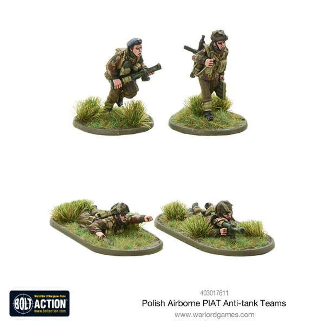 Polish Airborne PIAT Anti Tank Teams - 403017611