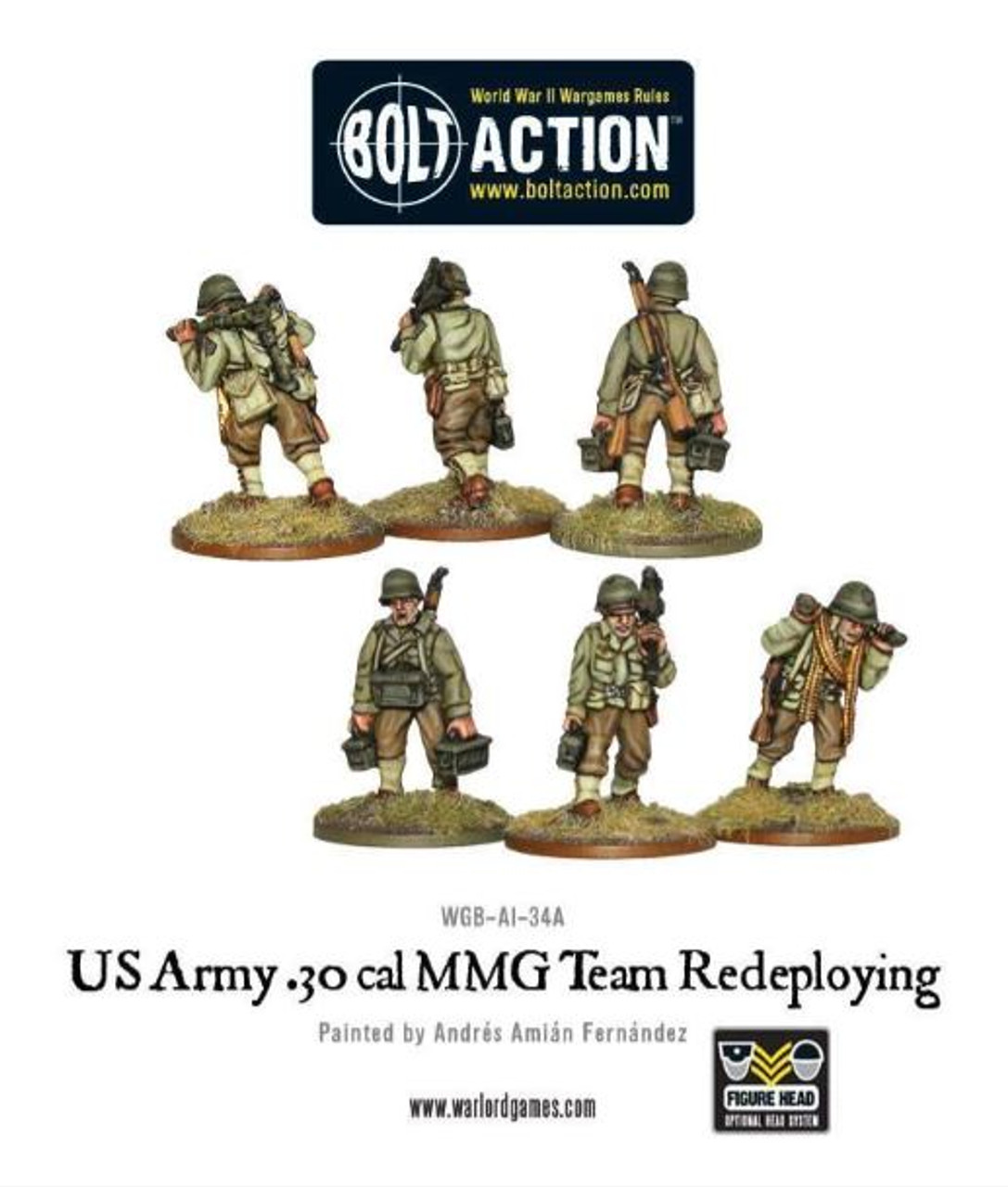 US Army 30 Cal MMG Team Redeploying WGB-AI-34A
