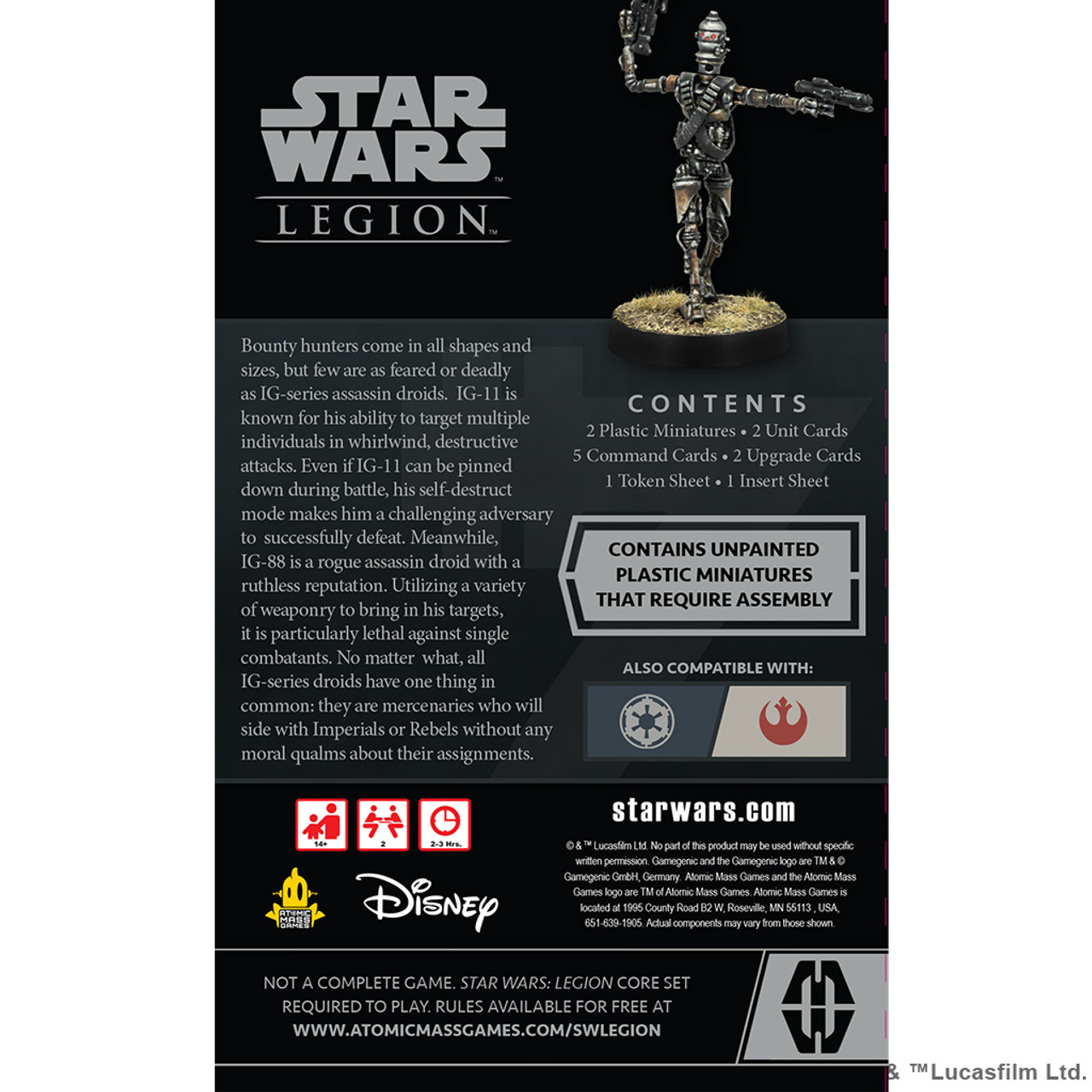 SW Legion: IG-Series Assassin Droids - SWL99