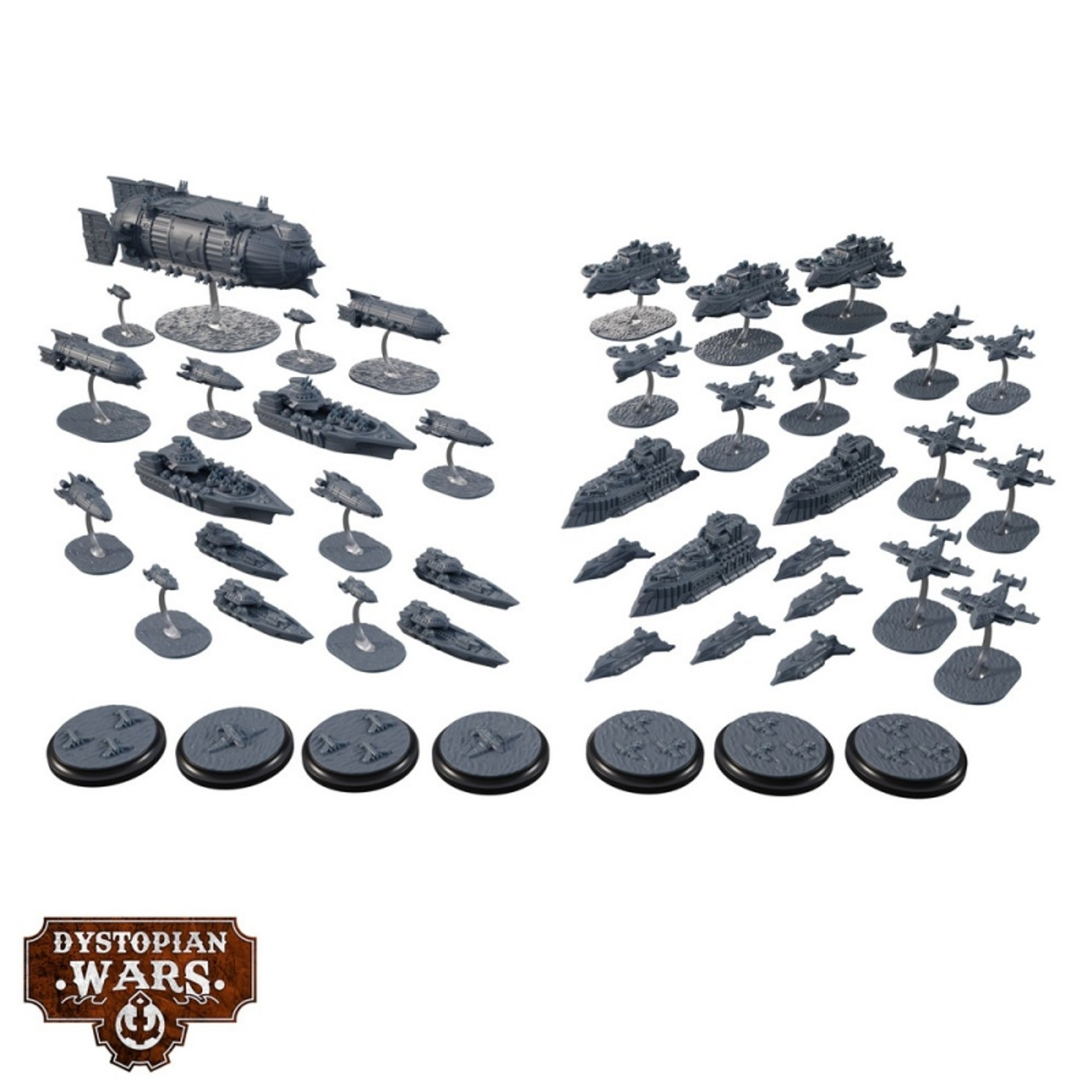 Dystopian Wars Sturginium Skies - Two Player Starter Set