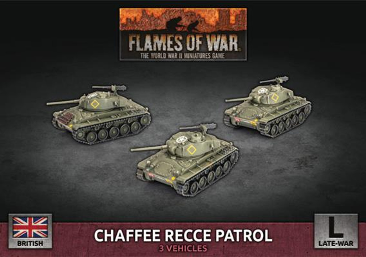 Chaffee Recce Patrol (Plastic) - BBX75
