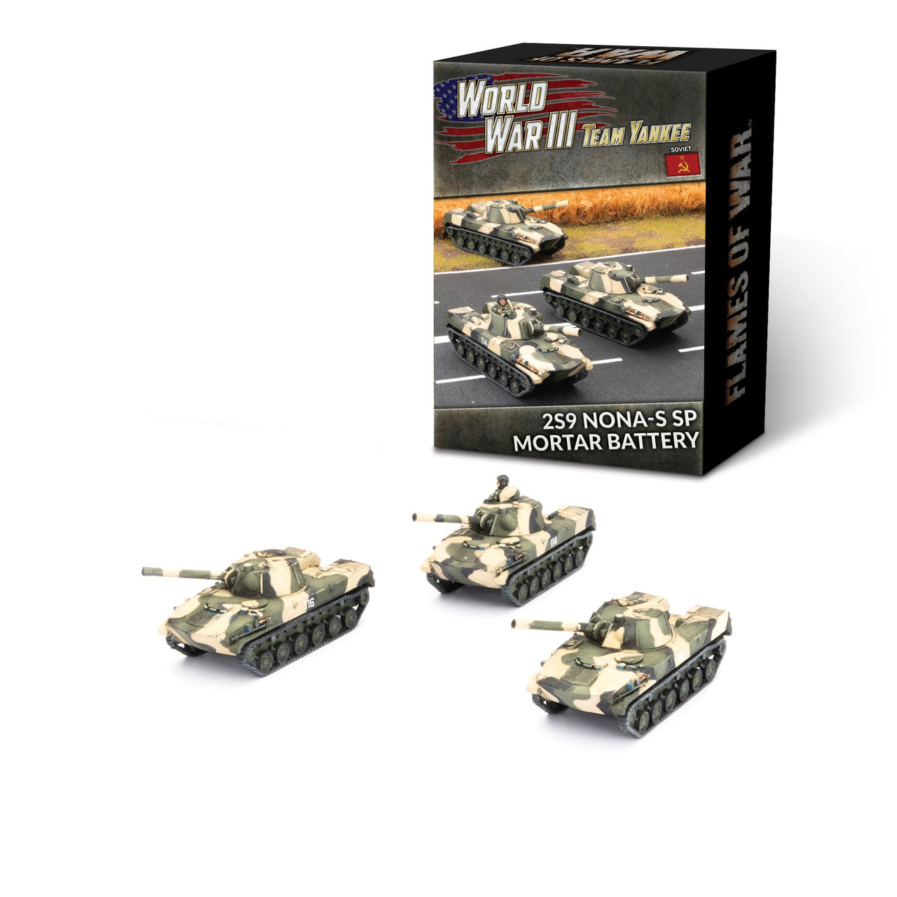 2S9 Nona-S SP Mortar Battery (x3) - TSBX33