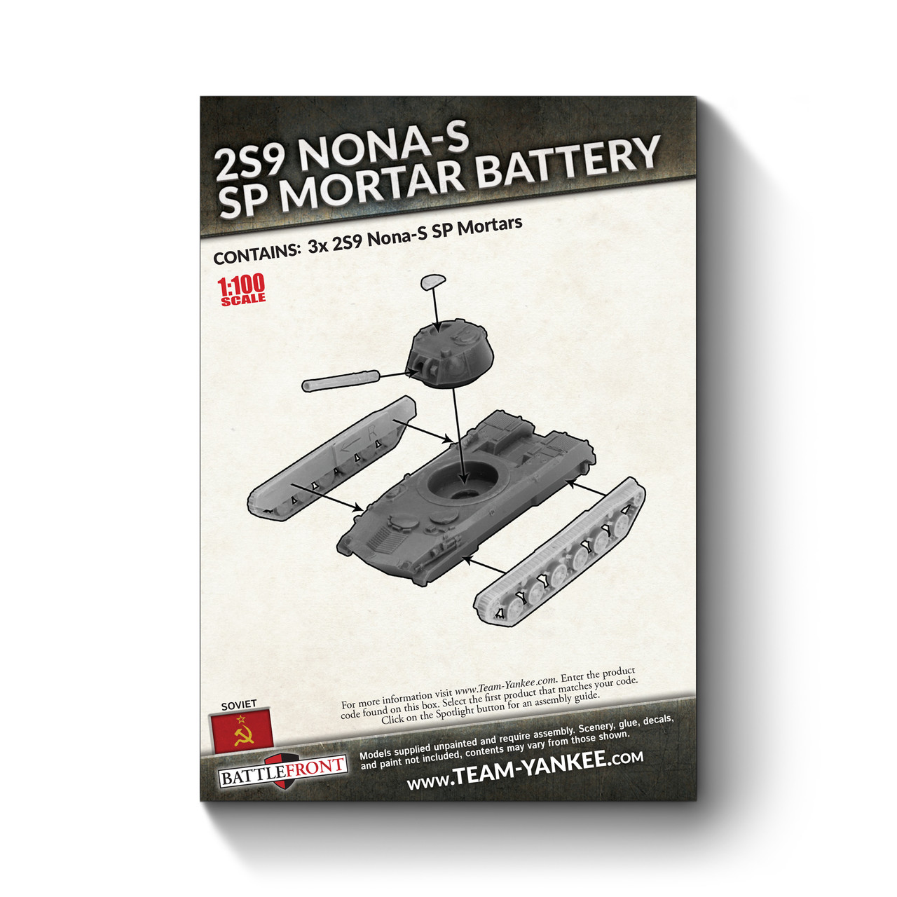 2S9 Nona-S SP Mortar Battery (x3) - TSBX33