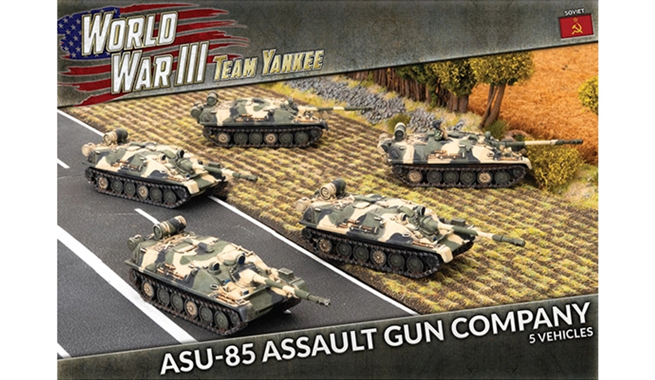 ASU-85 Assault Gun Company (x5) - TSBX34