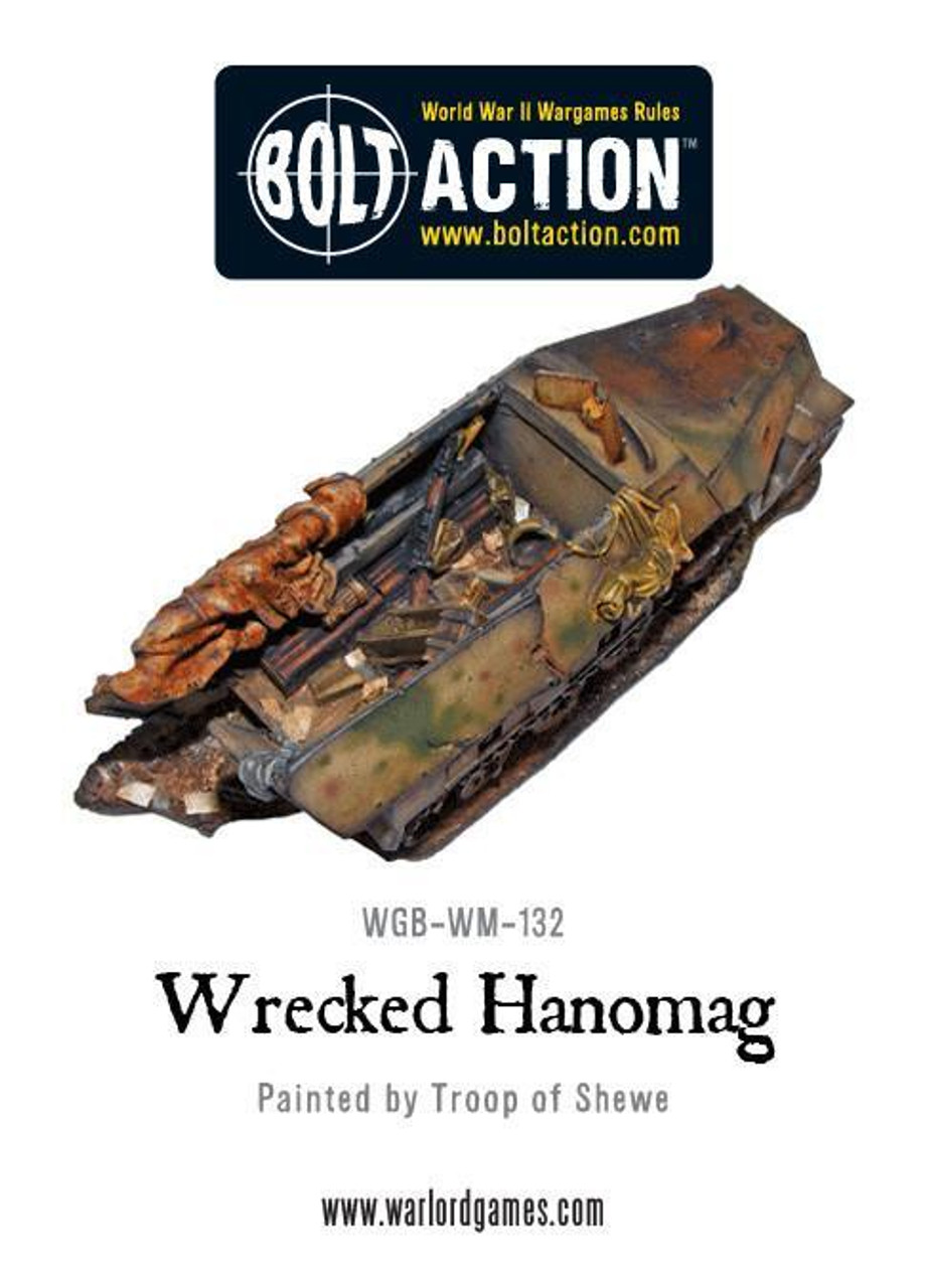 Wrecked Hanomag