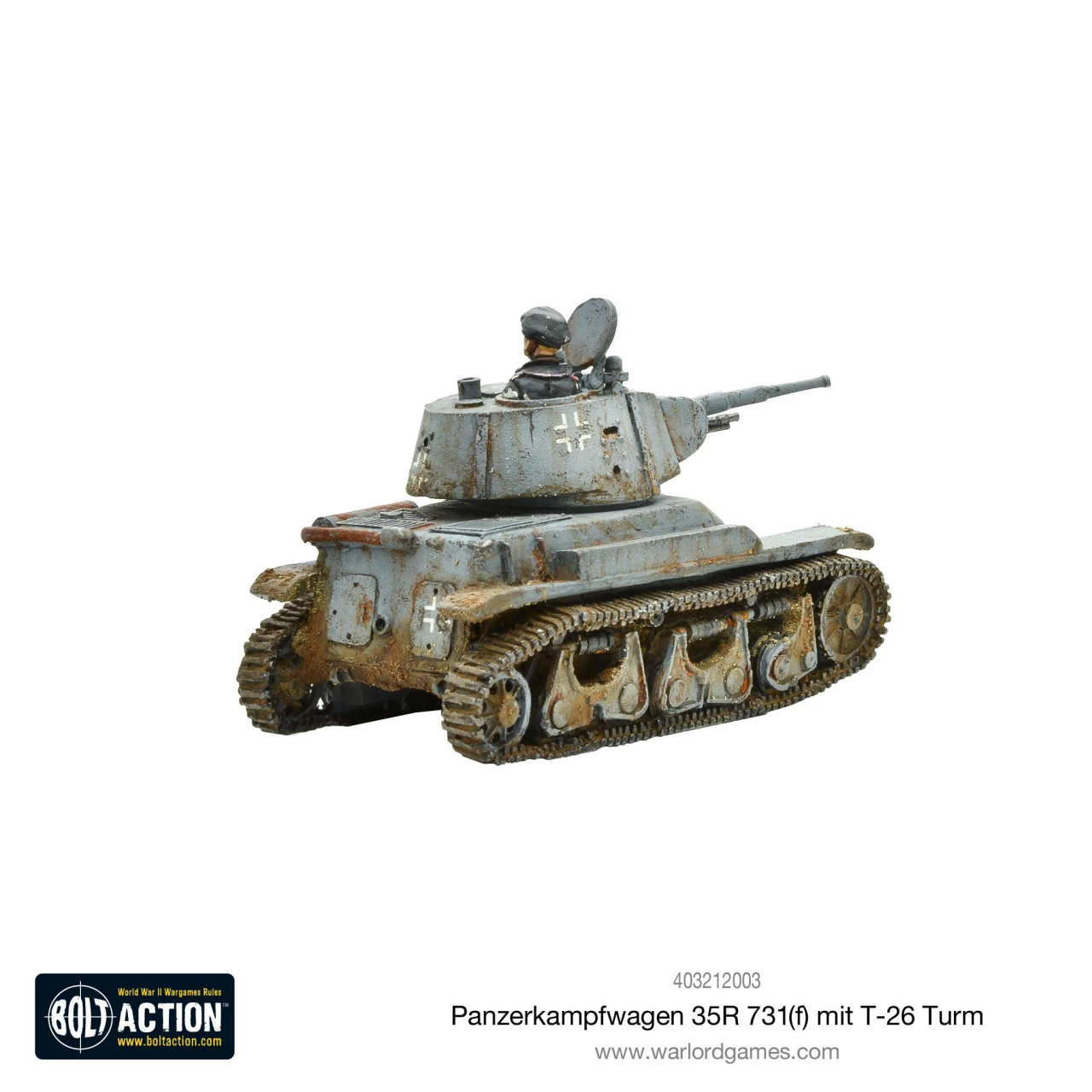 Panzerkampfwagen 35R 731(f) mit T-26 Turm - Kick-Ass Mail Order