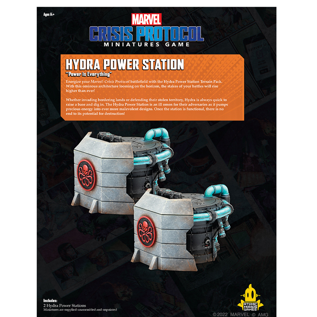 Hydra Power Station - Terrain Pack - CP178 - Kick-Ass Mail Order