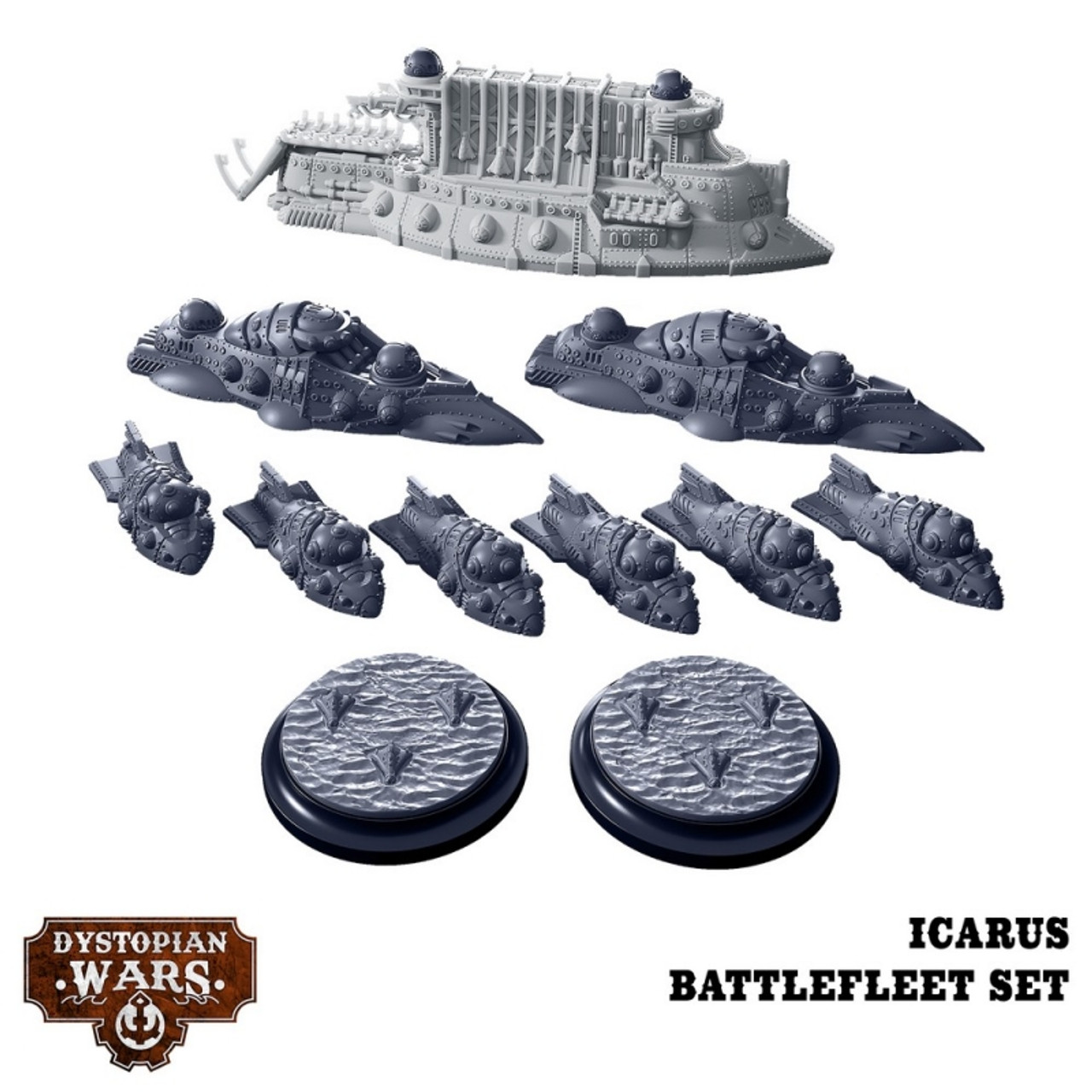 Dystopian Wars: Icarus Battlefleet Set