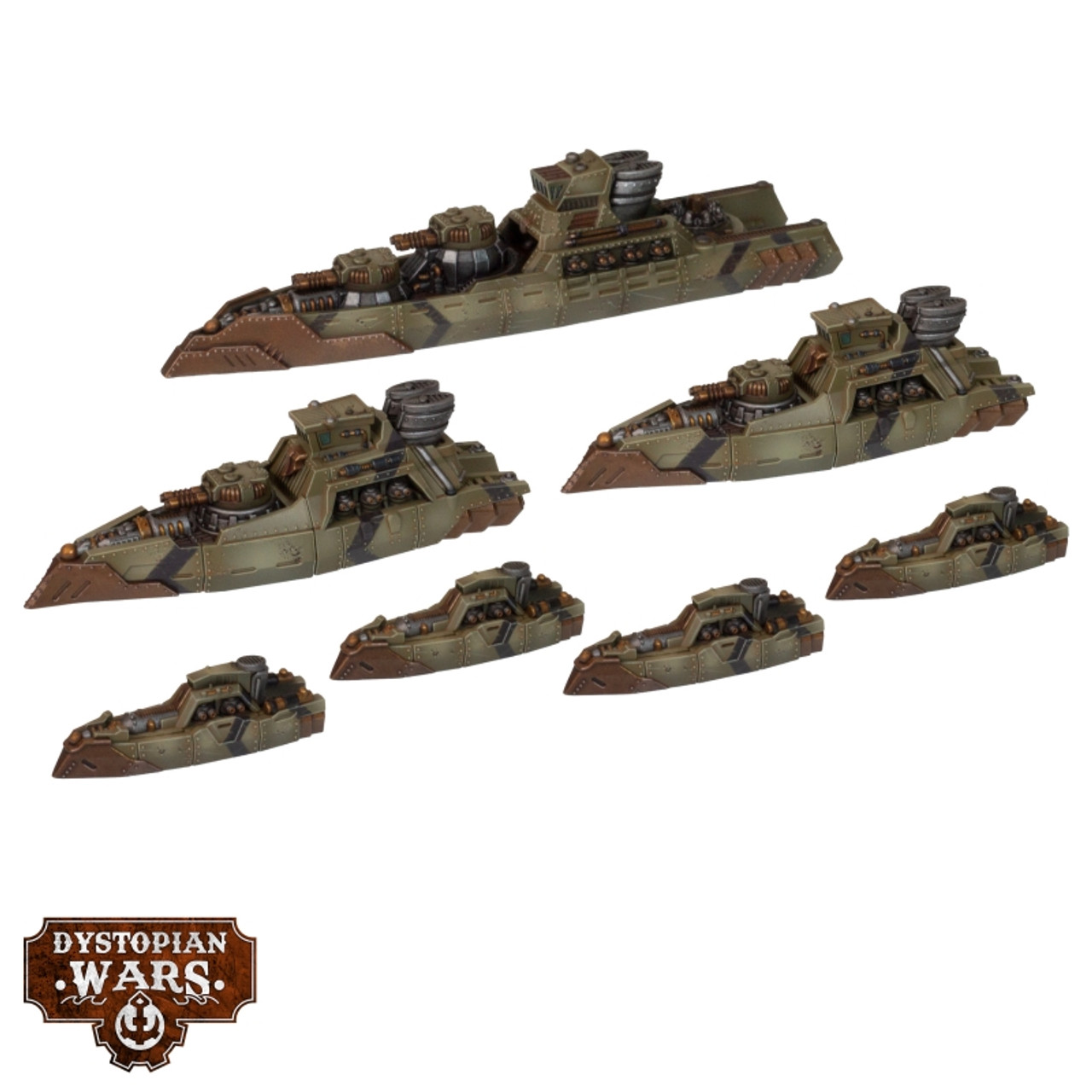 Dystopian Wars: Ragnarok Battlefleet Set