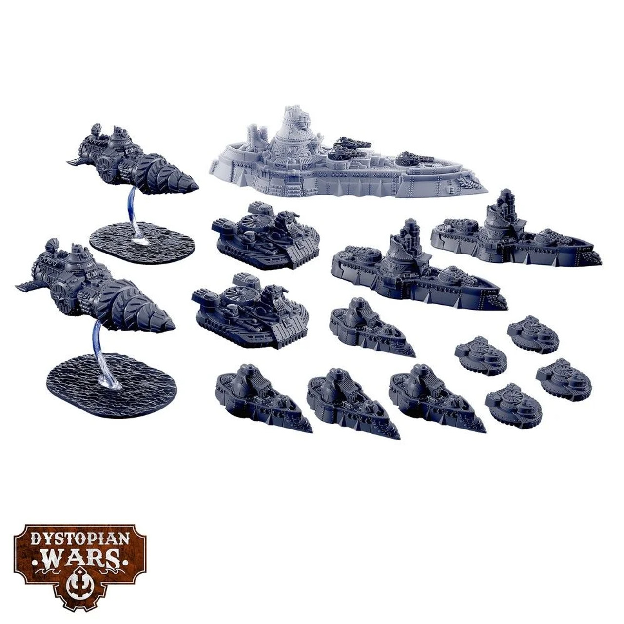 Dystopian Wars: Commonwealth Starter Set - Faction Battlefleet