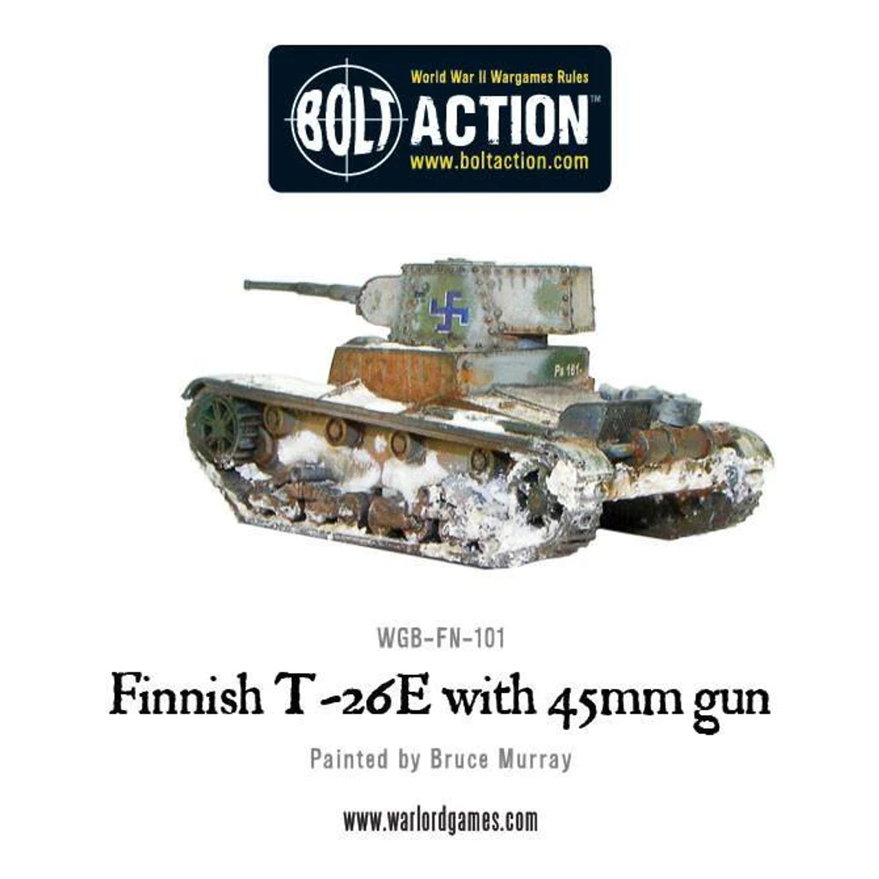 Finnish T-26-E Vickers 6-tonner with 45mm Gun