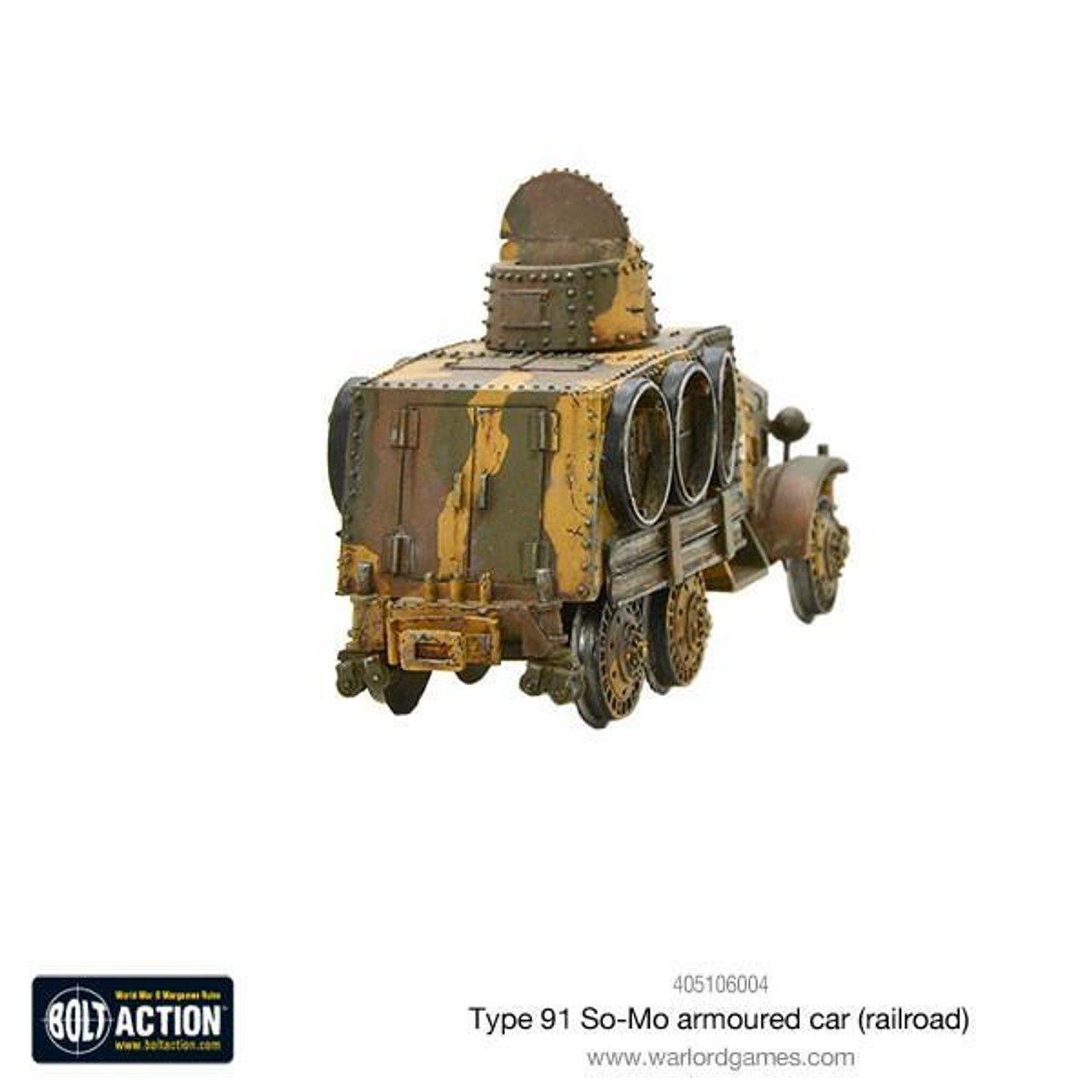 Type 91 So-Mo Armoured Car (Railroad)