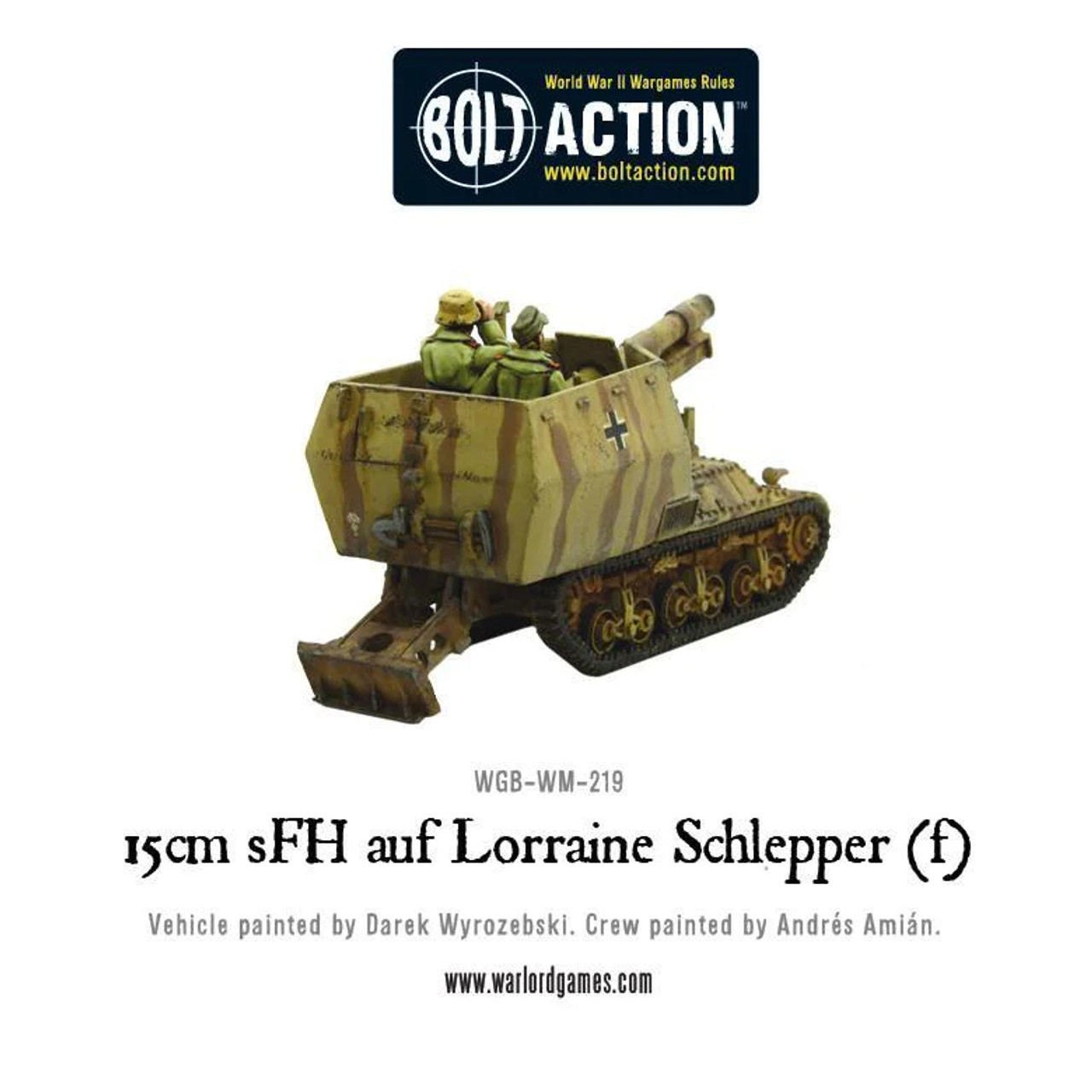 15cm SFH Auf Lorraine Schlepper (F)