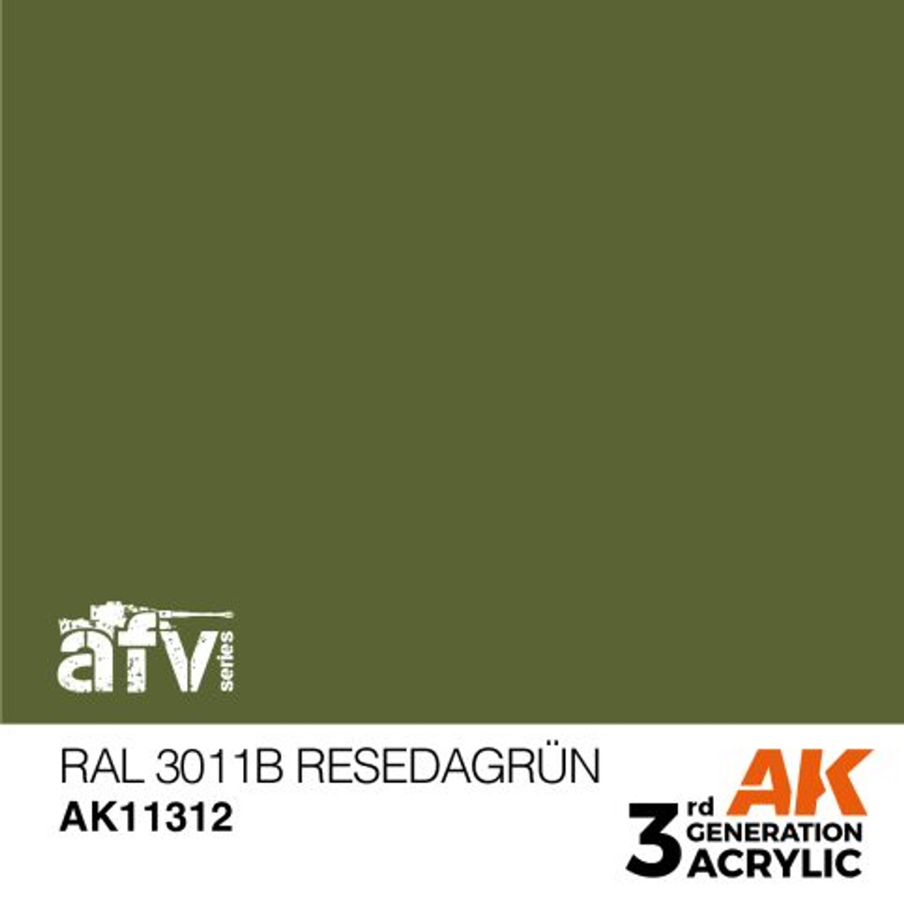 RAL 6011B Resedagrün - AK 3Gen