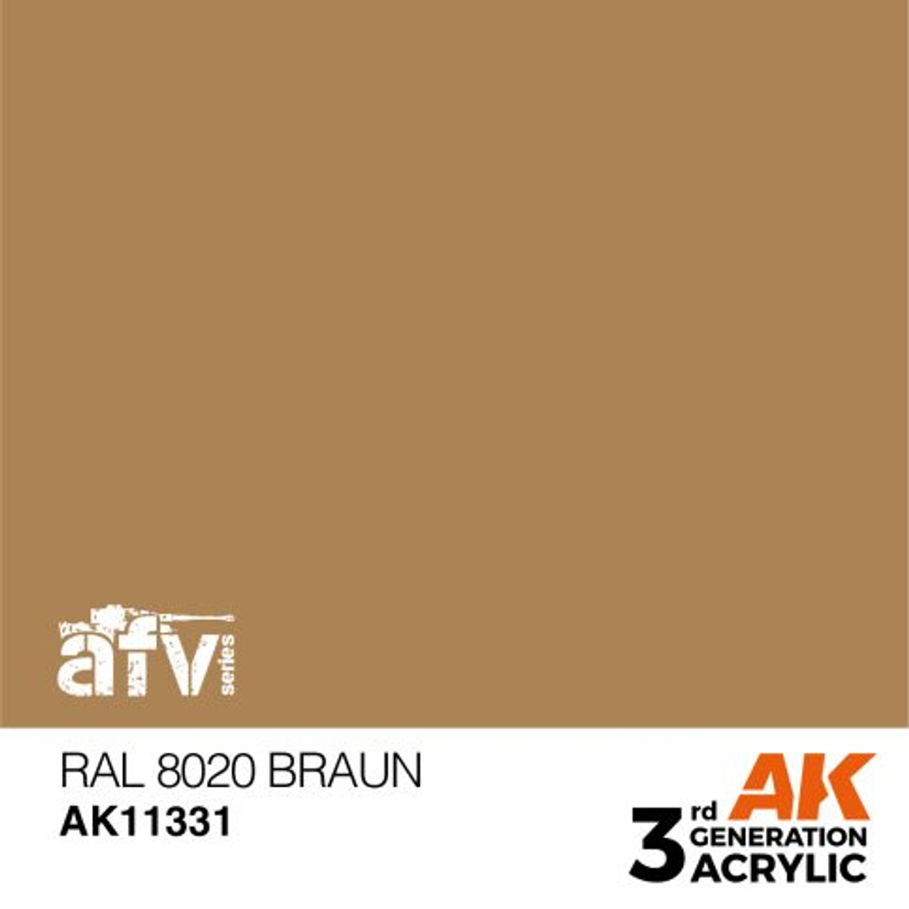 RAL 8020 Braun - AK 3Gen