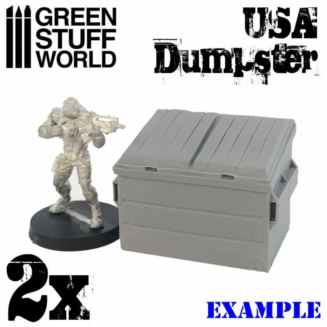 Resin: USA Style Dumpster