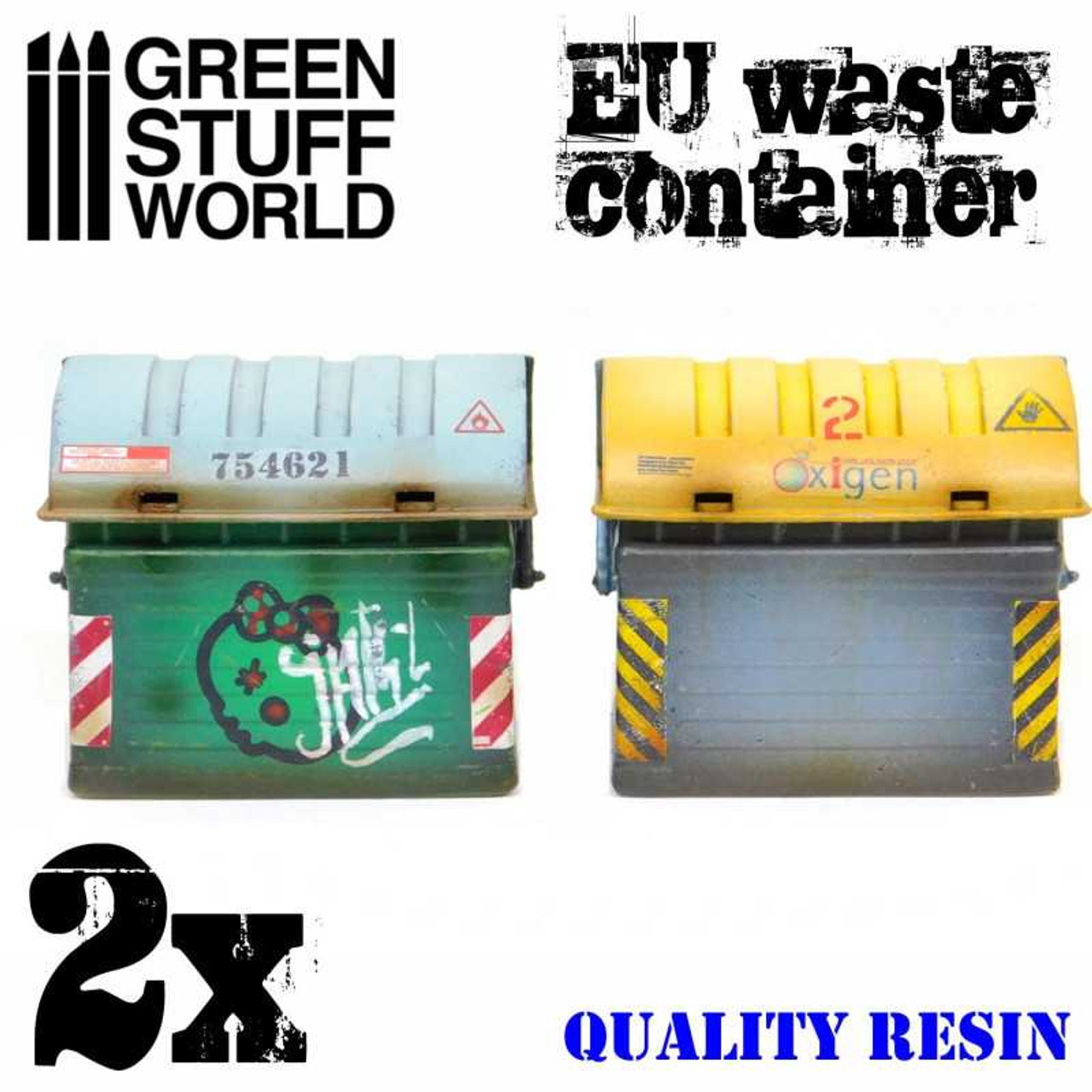 Resin: EU Waste Containers