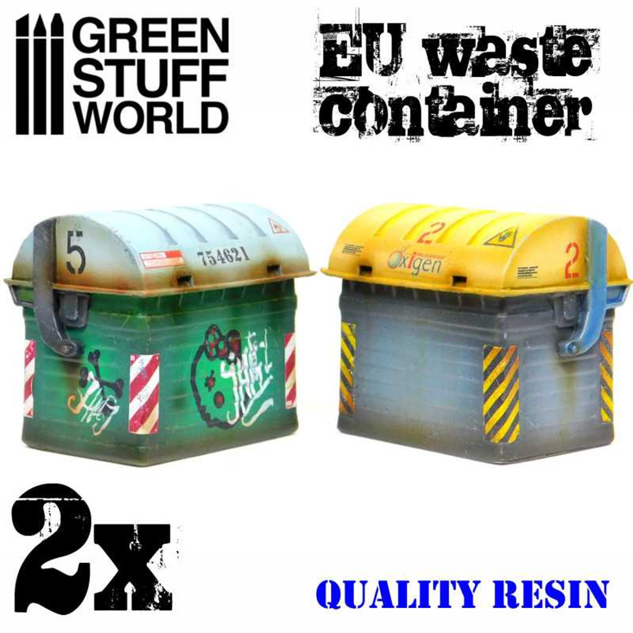Resin: EU Waste Containers