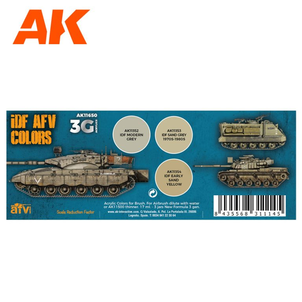 IDF Afv Color Combos